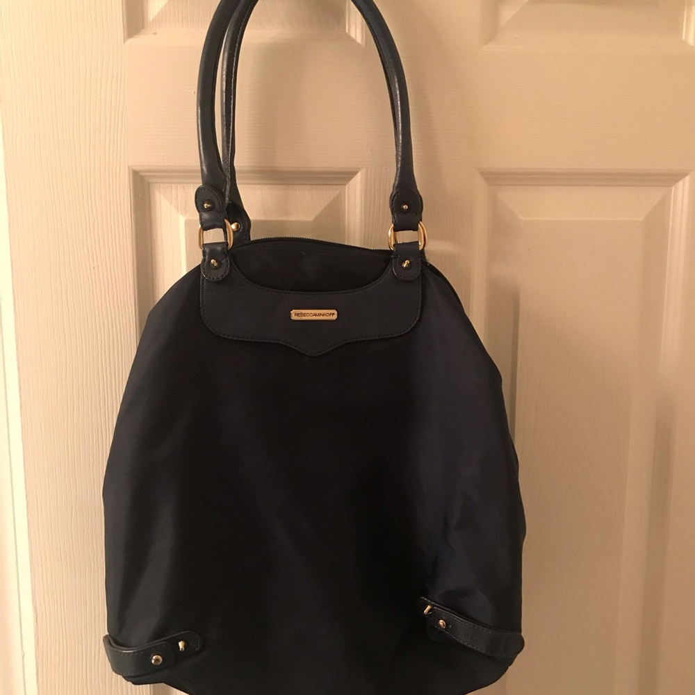 Rebecca Minkoff Navy Nylon Tote
